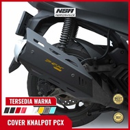 New - NSA COVER EXHAUST PCX 160 Muffler COVER PCX 160 MOTORCYCLE ACCESSORIES HONDA PCX 160 NSA PERFO