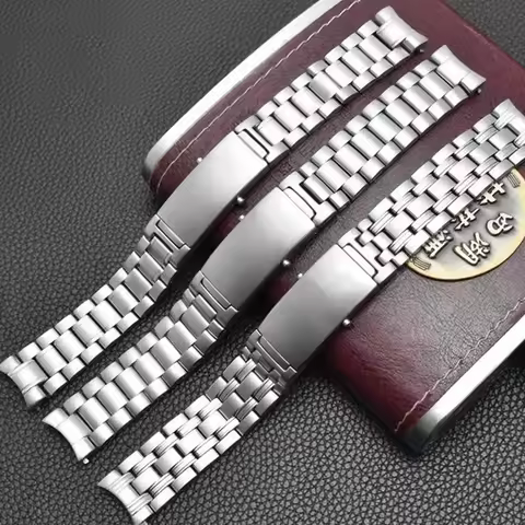 20mm Watch Accessories Stainless Steel Strap for Omega 007 Seamaster Planet Ocean 300m Sports watchb