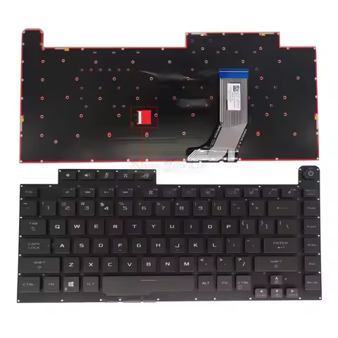 US RGB Backlit Keyboard for ASUS ROG Strix G531 G532 G531GW G531GV G531GT G532LWS G532LV G532LW Engl