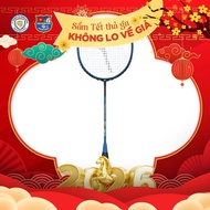 Genuine Mizuno Prototype X‐3D badminton racket – 4U5, medium body, heavy head, high technology