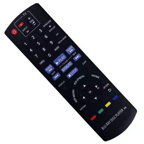 N2QAYB000577 Remote Control For Panasonic Blu-ray DVD Player DMP-BD75EB DMP-BD75 RC48127 RM-L1378 EU