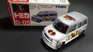 TOMICA F11-2 DISNEY D-05 D05 Toyota bB Disney Pixer The Incredibles Tomy  迪士尼 超人特攻隊