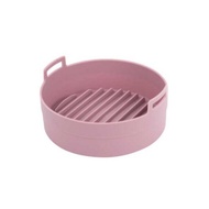 Silicone Container for Air Fryer and Microwave (S / L / XL) (Pink / Gray)