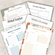 Weekly & Monthly Planner | Journal Journal | A5 Binder