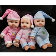 Cute and plump newborn baby doll silicone baby doll baby doll girl