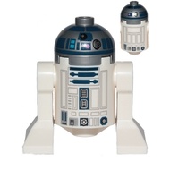 Original Lego Star Wars - R2-D2 Astromech Droid (Flat Silver Head, Large Receptor) 75339 75355 75360
