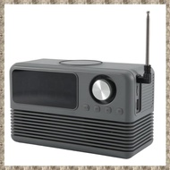 15W Wireless Bluetooth Speaker with Charger and Clock Radio4 In1 Wireless Charging Station with FM R