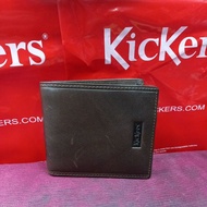 leather wallet jenama Kickers 100%leather original Kickers