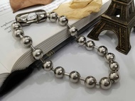 8mm Thickness Stainless Steel Ball Chain Bracelet.