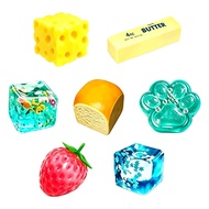 7-Piece Set  Squishy Box Malt Sugar Stress Relief Fidget Toys