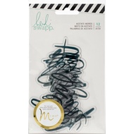 Heidi Swapp Hawthorne Acetate Words 12/Pkg - MINC Adventure (Die Cut Words)