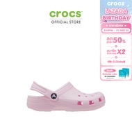 CROCS รองเท้าลำลองเด็ก CLASSIC CLOG รุ่น 206991-6ZW - PINK MILK