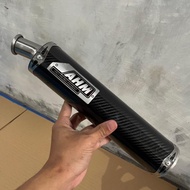 Ahm 2Stroke Stainless Carbon Type Only - Ekzos/Exhaust AHM ninja Rr Ss Yamaha R Fiz R for motorcycle