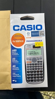 Casio計數機 fx50fh II [HKEAA approved]