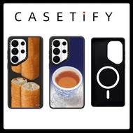 Sarung telefon Samsung bercorak minyak goreng dan susu soya sesuai untuk S23PLUS, S23ULTRA, S24/S25,