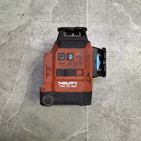 HILTI PM 30-MG HD Green Light 360 Β° Automatic Rotating Laser Level Used Only Body