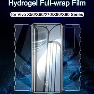 Hydrogel Film for Vivo X90 X80 X70 X60 X50 Pro/Pro Plus Soft Screen Protector for ViVo X90Pro 360° Full Cover Screen Protective Film