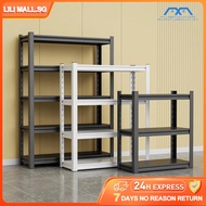 Shelf  4/5 Layer Boltless Shelf Height Adjustable Kitchen Rack Book Shelf Storage Metal Rack Easy To