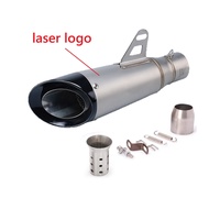 Motorcycle Exhaust Muffler 51 Universal Pipe Escape Moto DB Killer GP-Project For Tmax155 XMAX GSX25
