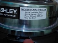 Speaker Component Ashley Nova 15 Neo Original Komponen 15 Inch Ashley