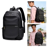 MENSPE Men Laptop Backpack Waterproof Travel Backpack Business Bag College Backpack Casual Shoulder 
