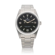 Rolex Explorer Reference 114270, a stainless steel automatic wristwatch with bracelet, Circa 2003