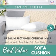 Rectangle Cushion | Sofa Pillow | Throw Pillow | Car Pillow | Deco Cushion | Bantal Kereta | 30CM X 
