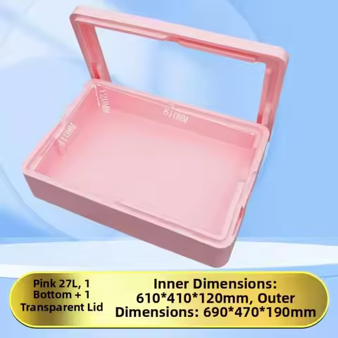 Tiramisu Cake Outdoor Commercial Stall Insulated Box 27L Multifunction Cakes Desserts Layered EPP Fo
