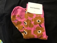 Marimekko socks 芬蘭 花 襪