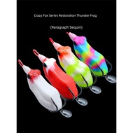 soft frog set box jump frog soft frog Crazy Fox Poison Toad Modified Sequined Thunder Frog Lure Bait