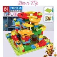 {Bee n Me}Kids Variety Slide Building Blocks 168pcs Suitable For Ages 4+ Chidren's Slide Ball Buildi