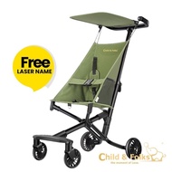 【Pocket】Child & Folks Stroller Baby 2.9kg Max 60kg Foldable boarding Travel Stroller Adjust Height b
