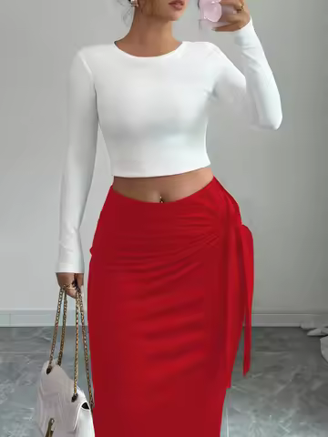 Half-long dress women Half-long dress for women