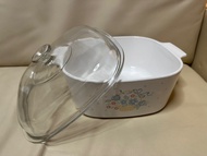 美國康寧Corning Ware 5L連蓋方煲（Corelle)