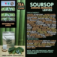 Dehydrated Dried Tea Bags Capsules Powder Soursop Leaf Cancer Anemia Ovarian Cysts Asthma Pneumonia 