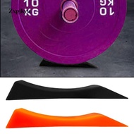 Zxpjkyu SiaBiced Deadlift Barbell Wedge Cushion Silicone Deadlift Barbell Jack Wedge Easy to Load