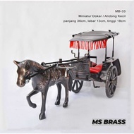 Dokar Miniature - Metal Andong Diecast Miniature