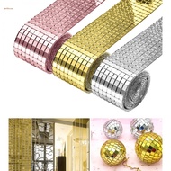 Transform Your Home with Self Adhesive Mirror Mosaic Sticker Tiles Crystal Glass