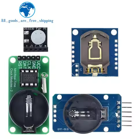 TZT 1/3PCS DS3231 AT24C32 IIC Module DS1302 Precision Clock Module DS1307 Module Mini Module Real Ti