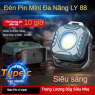 Đèn Pin Mini Đa Năng Siêu Sáng LY 88 Đạt 500lume Với 4 Nhiệt Màu Tuỳ Chỉnh 8K 6K5 4K 2K7