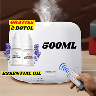Air Humidifier Diffuser Air Purifier Kapasitas Besar 500ml   Alat Pengharum Ruangan Alat Pelembab Ru