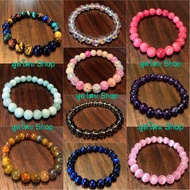 Lucky Stone Bracelet Real 8 Mm.