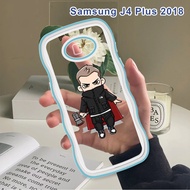 Casing For Samsung Galaxy J4 J6 Plus 2018 J7 Prime J7 Pro 2017 J2 Pro 2018 J2 Prime Soft Case Cartoon Marvel Superhero Shockproof Phone Cover Silicone Softcase