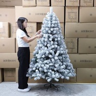 全城熱賣 - （180cm【800支】）聖誕樹落雪植絨加密聖誕樹模擬聖誕樹耶誕節場景佈置裝飾品擺件（平行進口）