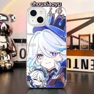 Suitable for iPhone 17 Pro Max 17 Air 16 15 14 13 12 11 xs 7P/8P Phone Case Genshin Finina Anime Gla