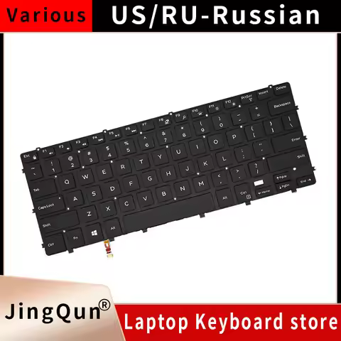 NEW Russian/US/French Laptop Keyboard FOR DELL XPS 15 9550 9560 9570 P56F Precision 5510 M5510 M5520