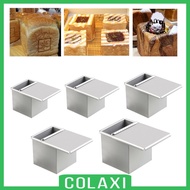[Colaxi] Loaf Pan with Lid Multipurpose Baking Bread Pan Catering Bread Tin with Lid