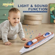 SERENMY Cruise Ship Model Toy  for Kids Creative Home Decoration