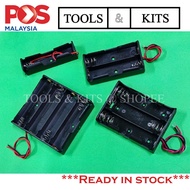 18650 Lithium Battery Holder 1/2/3/4 Slots 3.7V/7.4V/11.1V/14.8V Parallel Slot/Series Slot [Pemegang