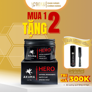 Sáp vuốt tóc AKUMA HERO Matte Clay 95G phù hợp với mọi chất tóc giữ form tóc cả ngày dài